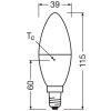 Illuminazione Osram E14 7.5 Watt Bianco neutro 806 Lumen