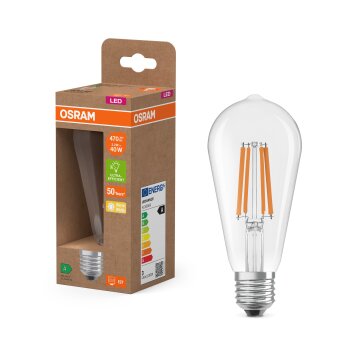 Illuminazione Osram E27 2.2 Watt Bianco caldo 470 Lumen