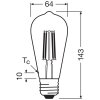 Illuminazione Osram E27 2.2 Watt Bianco neutro 470 Lumen