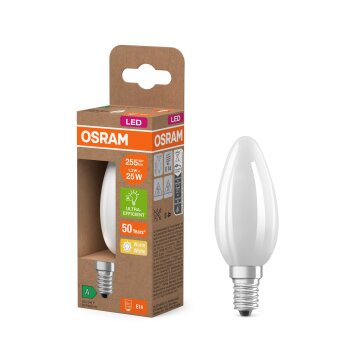 Illuminazione Osram E14 1.2 Watt Bianco caldo 255 Lumen