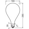 Illuminazione Osram E27 7.3 Watt Bianco caldo dimmerabile 806 Lumen