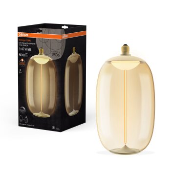 Illuminazione Osram E27 12 Watt Bianco caldo dimmerabile 500 Lumen