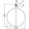 Illuminazione Osram E27 4.8 Watt Bianco caldo dimmerabile 200 Lumen