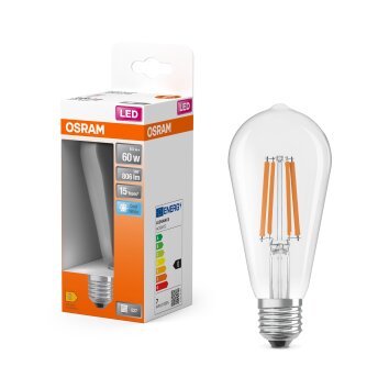 Illuminazione Osram E27 6.5 Watt Bianco neutro 806 Lumen