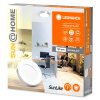 Illuminazione Ledvance SUNATHOME Applique e plafoniera LED Argento, 1-Luce