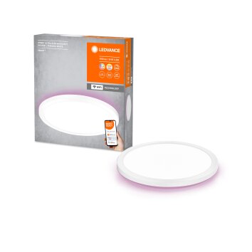Illuminazione Ledvance ORBIS LED Bianco, 1-Luce, Cambia colore