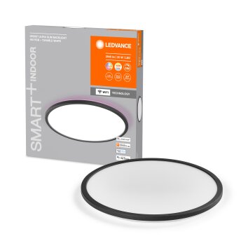 Illuminazione Ledvance ORBIS Applique e plafoniera LED Nero, 1-Luce, Cambia colore