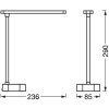 Illuminazione Ledvance PANAN Applique e plafoniera LED Bianco, 1-Luce