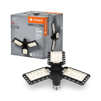 Illuminazione Ledvance HIGHBAY Applique e plafoniera Nero, 3-Luci