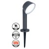 Lutec Dakota Lampada con picchetto LED Antracite, 1-Luce