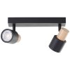 Illuminazione Brilliant Pini Faretto da soffitto Nero, 2-Luci