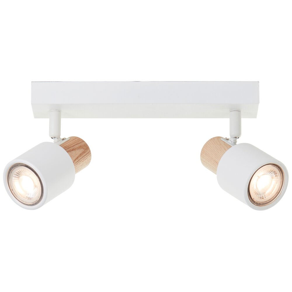 Illuminazione Brilliant Pini Faretto da soffitto Bianco, 2-Luci main product photo