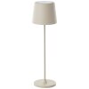 Illuminazione Brilliant Kaami Lampada da tavolo LED Beige, 1-Luce