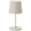 Illuminazione Brilliant Kaami Lampada da tavolo LED Beige, 1-Luce