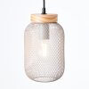 Illuminazione Brilliant Giada Lampada a sospensione Grigio, 1-Luce