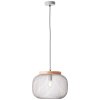 Illuminazione Brilliant Giada Lampada a sospensione Grigio, 1-Luce