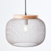 Illuminazione Brilliant Giada Lampada a sospensione Grigio, 1-Luce