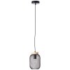 Illuminazione Brilliant Giada Lampada a sospensione Nero, 1-Luce