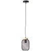 Illuminazione Brilliant Giada Lampada a sospensione Nero, 1-Luce