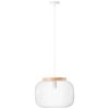 Illuminazione Brilliant Giada Lampada a sospensione Bianco, 1-Luce