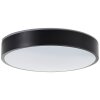 Illuminazione Brilliant Vadin Plafoniera LED Nero, 1-Luce, Telecomando