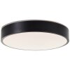 Illuminazione Brilliant Vadin Plafoniera LED Nero, 1-Luce, Telecomando