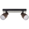 Illuminazione Brilliant Cadiz Faretto da soffitto LED Nero, 2-Luci