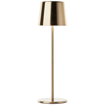 Illuminazione Brilliant Xaana Lampada da tavolo LED Oro, 1-Luce