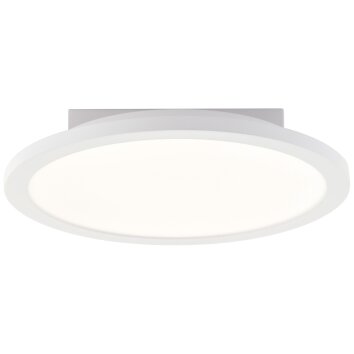 Illuminazione Brilliant Briston Plafoniera LED Bianco, 1-Luce