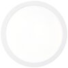 Illuminazione Brilliant Briston Plafoniera LED Bianco, 1-Luce, Telecomando