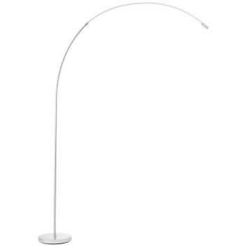 Illuminazione Brilliant Bow Lampada da terra, Lampade ad arco LED Argento, 1-Luce
