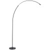 Illuminazione Brilliant Bow Lampada da terra LED Nero, 1-Luce