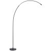 Illuminazione Brilliant Bow Lampada da terra LED Nero, 1-Luce