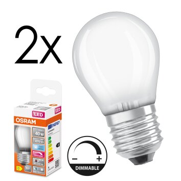 E27 LED 3.4 Watt Bianco neutro dimmerabile 470 Lumen E27 LED 3.4 Watt Bianco neutro dimmerabile 470 Lumen