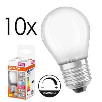 E27 LED 3.4 Watt Bianco neutro dimmerabile 470 Lumen