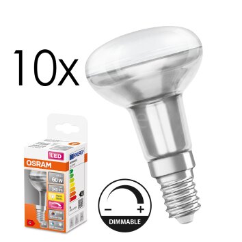 E14 LED 4.8 Watt Bianco caldo dimmerabile 345 Lumen