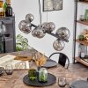 Chehalis Lampada a sfera, Lampada a sospensione Grigio fumo, 10-Luci