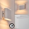 Paranhas Lampada da parete per esterno, Illuminazione bagno, Lampade Up & Down, Applique Bianco, 1-Luce