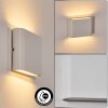 Gamas Lampada da parete per esterno, Illuminazione bagno, Lampade Up & Down, Applique Bianco, 1-Luce