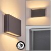 Gamas Lampada da parete per esterno, Lampade Up & Down, Applique Antracite, 1-Luce