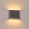 Gamas Lampada da parete per esterno, Illuminazione bagno, Lampade Up & Down, Applique LED Antracite, 1-Luce