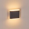 Gamas Lampada da parete per esterno, Lampade Up & Down, Applique LED Antracite, 1-Luce