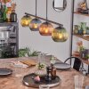 Koyoto Lampadario a sospensione, Lampada a sfera, Lampada a sospensione Blu, Verde, Ramato, 4-Luci
