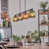 Koyoto Lampadario a sospensione, Lampada a sfera, Lampada a sospensione Blu, Verde, Ramato, 4-Luci