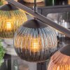 Koyoto Lampadario a sospensione, Lampada a sfera, Lampada a sospensione Blu, Verde, Ramato, 4-Luci