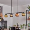 Koyoto Lampadario a sospensione, Lampada a sfera, Lampada a sospensione Blu, Verde, Ramato, 4-Luci