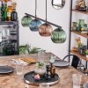 Koyoto Lampadario a sospensione, Lampada a sfera, Lampada a sospensione Blu, Verde, Ramato, 4-Luci