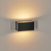 Brydebjerg Lampada da parete per esterno, Lampade Up & Down, Applique LED Nero, 1-Luce