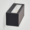 Brydebjerg Lampada da parete per esterno, Lampade Up & Down, Applique LED Nero, 1-Luce