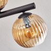 Koyoto Plafoniera, Lampada a sfera Ambrato, 10-Luci